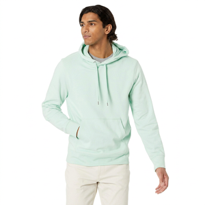 New Arrival Custom Made Blank Fleece Pullover <b>Hoodies</b> Regular Fit Men's Custom Logo Option Winter Breathable Quick Dry - Product Image 1