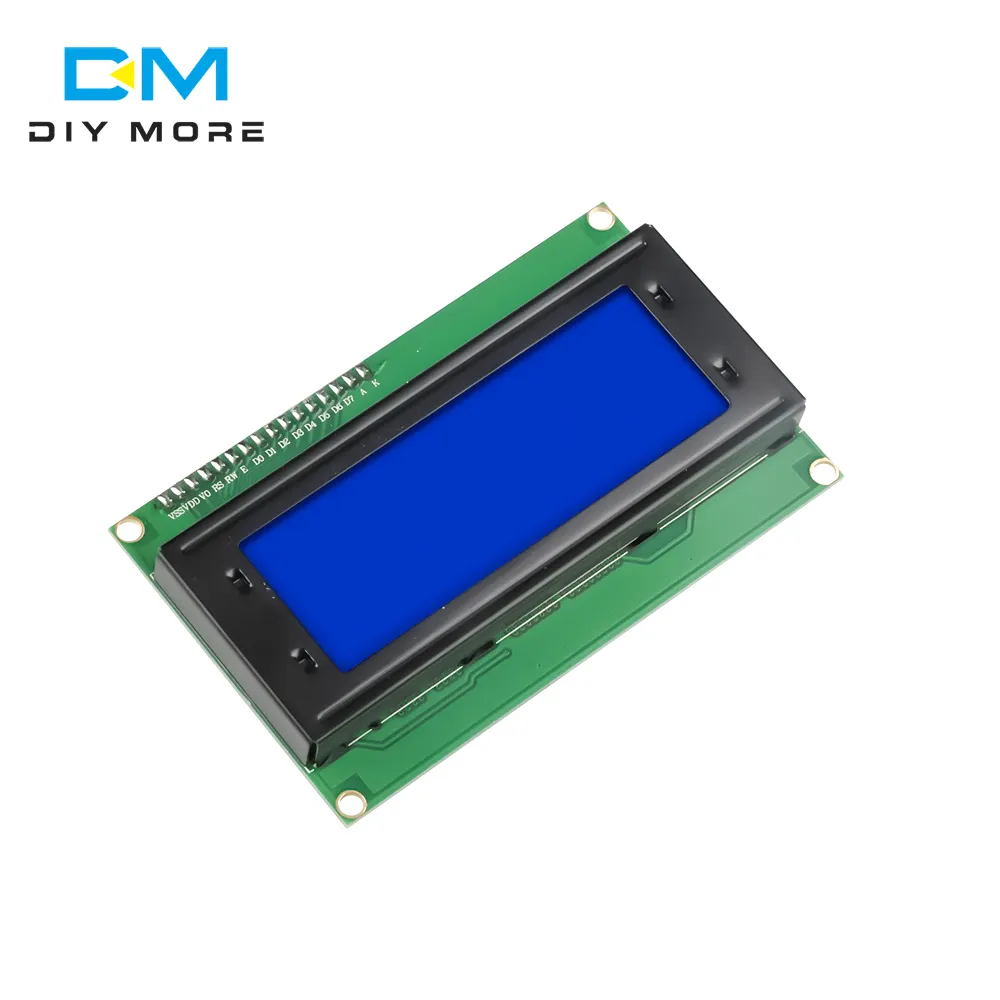 Blue Display IIC I2C TWI SPI Serial Interface 2004 20X4 Character HD44780 Controller Blue Screen Backlight For Arduino LCD