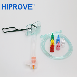<span class=keywords><strong>Masque</strong></span> Venturi à oxygène stérile jetable en PVC, réglable, pour nourrissons, enfants et adultes, avec six diluteurs, type insertion - Product Image 1