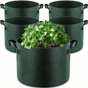 Factory Potato Grow Bags Thickened Nonwoven Fabric Planter <b>Pots</b> with Handles Heavy Duty Garden <b>Pots</b> for Tomato Potato <b>Vegetable</b> - Product Image 3