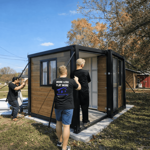 Portable Expandable Container House Modular Tiny Home with Bathroom Kitchen Fast Installation for Camp Office or Living - Product Image 4