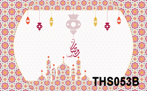 Musulman Ramadan Conceptions <span class=keywords><strong>Nappe</strong></span> en PVC Imprimée - Product Image 2