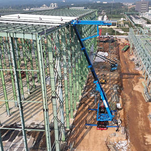 Plateforme de travail aérienne sur chenilles, nacelle élévatrice télescopique à ciseaux, équipement de levage à grande portée pour la construction et l'entretien - Product Image 4