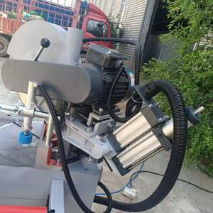 <span class=keywords><strong>Machine</strong></span> à découper les profilés d'angle en aluminium Scie à fenêtre en aluminium à tête unique pour PVC à angle variable - Product Image 3