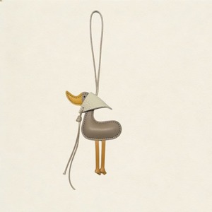 Hot Sale Duck Designer Pu Leather Key Chain Bag <b>Charm</b> Pendant High Quality Car <b>Keyring</b> Luxury Keychain - Product Image 4