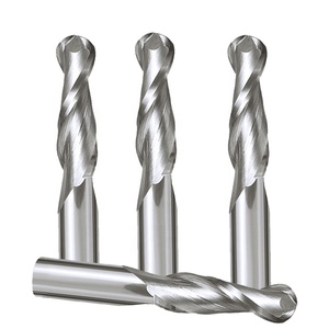 텅스텐 카바이드 2날 볼 노즈 엔드밀 원형 구형 볼 노즈 밀링 커터 (목공 기계용) - Product Image 3