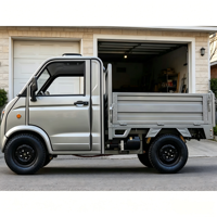 Nouveau véhicule utilitaire électrique à 4 roues pour la logistique, puissance 3500W, vitesse 45 km/h, homologation CEE COC, benne de 1,51 m, véhicule de livraison de fret léger interurbain