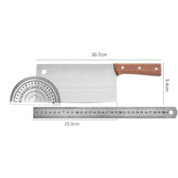 Vente chaude professionnel chinois 7 pouces robuste couperet à viande couteau de boucher avec manche en bois et couteau hachoir à désosser