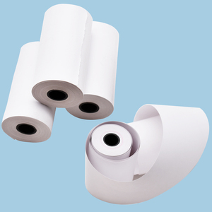 Rollo de papel térmico directo de fábrica de China papel de caja registradora 57*40mm 70gsm para POS ATM Banco rollos de papel térmico - Product Image 3