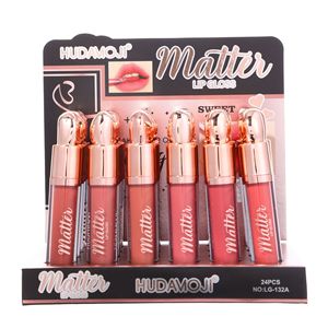 Ensemble de gloss à lèvres, maquillage personnalisé, rouge à lèvres liquide mat velours imperméable avec ingrédients chimiques, formule hydratante - Product Image 5