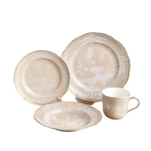 Juego de 2 Platos Ovalados de Porcelana, Estilo Europeo, Ecológicos y Retro, para el Hogar y Bodas - Product Image 3