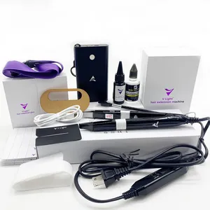 2024 New Trend New Hair Extension Technology V-light Hair Extension Tool Kit V Light Hair Extension Machine