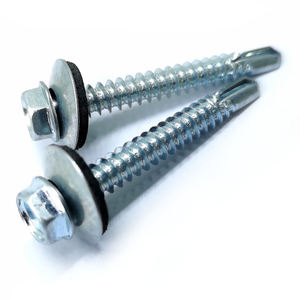 Gran oferta, tornillos autoperforantes de cola de Milano <span class=keywords><strong>Hexagonal</strong></span> de cabeza <span class=keywords><strong>hexagonal</strong></span> bi Metal de <span class=keywords><strong>1</strong></span> pulgada, <span class=keywords><strong>2</strong></span> pulgadas y 3 pulgadas con arandela, venta de Color para América del Sur - Product Image 3