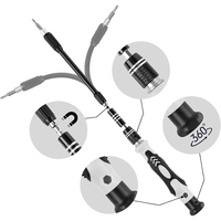 Ensemble de tournevis de précision magnétique multifonctionnel de 116 pièces, kit d'outils pour la réparation de téléphones mobiles, d'ordinateurs et d'ordinateurs portables