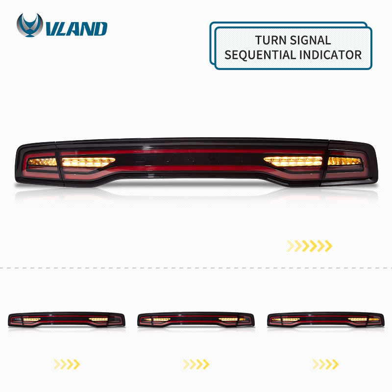 dodge charger tail lights rgb