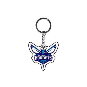 Porte-clés acrylique personnalisé époxy arc-en-ciel holographique <span class=keywords><strong>NBA</strong></span> porte-clés acrylique imprimé anime breloque porte-clés en plastique - Product Image 3