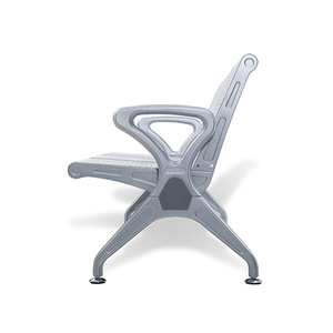 Sillas de Espera Industriales Nacionales GY-C5301, Asientos Triples de Metal para Uso Público en Hospitales y Aeropuertos - Product Image 2