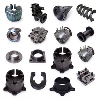 Pièces moulées sous pression en alliage d'aluminium et de zinc sur mesure OEM, service d'usinage CNC de précision, composants métalliques industriels automobiles, usine
