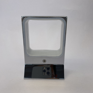 <b>Best</b> Sale Modern Standing Chrome-Finished Metal <b>Toilet</b> Brush Holder Customized Taiwan <b>Brand</b> Bathroom Bath Hardware Sets for - Product Image 2