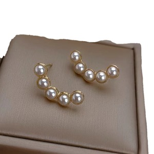 Aretes de Plata S925 con Perlas DIY para Mujer, Cuentas de 3-4 mm con 21773 Soportes Huecos, Múltiples Cuentas, Pernos para Oreja - Product Image 5