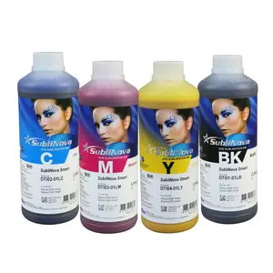 CMYK 1000ML encre à base d'eau en gros 4 encre de Sublimation de colorant de couleur pour I3200 5113 4720 tête