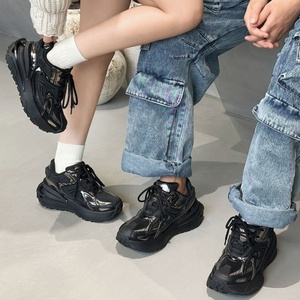 Luxury Thick Sole Clunky All Casual <b>Espadrilles</b> Design Thick Sole Custom Print Casual Men Skateboarding Walking Style Shoes - Product Image 5