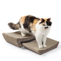 Meubles Protection Durable Carton 2-en-1 Chat Scratcher Conseil Chat Salon Lit Canapé Scratcher
