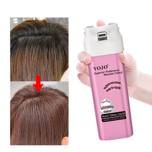 VOJO Vente en gros Marque privée <span class=keywords><strong>Mousse</strong></span> capillaire à bulles végétales 2 en 1 Couleur 100ML Teinture capillaire à base de plantes biologique sans peroxyde pour usage domestique - Product Image 3