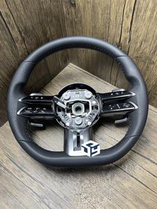 <span class=keywords><strong>Volante</strong></span> de fibra de carbono LED para Mercedes Benz <span class=keywords><strong>AMG</strong></span> C CLASS W204 C63 W212 W218 W207 W172 W117 SLK <span class=keywords><strong>CLK</strong></span> A35 A45 S63 C43 E53 E63 - Product Image 6