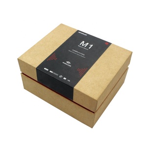 2020 hot sale Best price from china supplier customized top and base gift box custom printed kraft paper manufacturers - Product Image 1