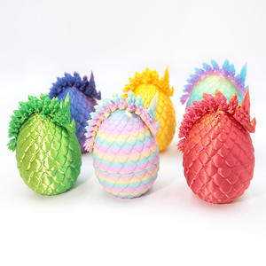 Juguete <span class=keywords><strong>de</strong></span> Dragón Chino <span class=keywords><strong>de</strong></span> Cristal Impreso en 3D, Huevo <span class=keywords><strong>de</strong></span> Dragón, Adorno, Escala 1/12, Tema <span class=keywords><strong>de</strong></span> Películas y Televisión, Juguete para Niños Mayores <span class=keywords><strong>de</strong></span> 12 Años - Product Image 5