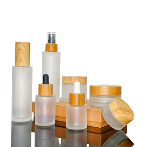 โรงงานผลิตบรรจุภัณฑ์ ขวดแก้วบรรจุบัตเตอร์ขนาด 6 ออนซ์ 8 ออนซ์ 9 ออนซ์ 12 ออนซ์ 75 มล. สีเขียว ดีไซน์สวยงาม ฝาไม้ไผ่ พร้อมฝาปิด - Product Image 3