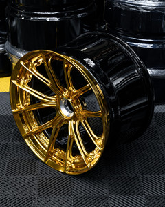 Jante de luxe personnalisée 2 pièces en chrome doré forgé pour C8 720s <span class=keywords><strong>Lamborghini</strong></span> 5x114.3 5x120 5x130 20 21 22 24 pouces - Product Image 4