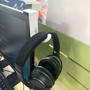 Custom Besko Internet Bar Earphone Hooks Headphone <b>Hanger</b> Monitor <b>Stand</b> Holder Headset Stick-On Hook - Product Image 5
