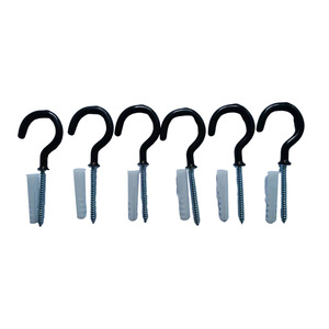 Crochets de plafond Cenfeng à visser avec tubes d'expansion pour la fixation de luminaires de décoration intérieure, capacité de charge 10 kg - Product Image 5