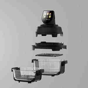 4L + 1.5L Vidrio y plástico <span class=keywords><strong>Cosori</strong></span> eléctrico Vapor de aire Sin aceite Freidora de aire Horno Oster - Product Image 6