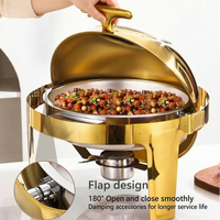 Collection de Serveurs de Buffet de Luxe 6L en Acier Inoxydable à Alimentation Alcoolisée Or/Argent – Solutions OEM Multi-Styles, Marque Privée, Vente en Gros
