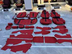 Fundas de Asiento de Coche de Cuero de Lujo, Impermeables, Antideslizantes y Duraderas, Juego Completo Universal para BMW M3, Gran Venta - Product Image 3
