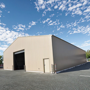 Hot-bán, chi phí thấp đúc sẵn thép kho ánh sáng khung thép tùy chỉnh - Product Image 3