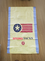 Top Faso Agriculture Sacs tissés en polypropylène 100kg NO.4 NO.5 Sack pp Sac 120kg pour Grains Semences Maïs Haricots Riz