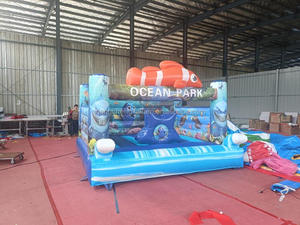 <span class=keywords><strong>Castello</strong></span> Gonfiabile a Tema Oceano con Scivolo, <span class=keywords><strong>Castello</strong></span> Biologico Oceanico, Trampolino Gonfiabile per Bambini - Product Image 5