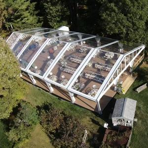 Revestimiento de PVC transparente Paredes de techo Tamaño personalizado Clear Span Carpa prefabricada de aleación de aluminio de alta calidad para eventos de bodas - Product Image 2