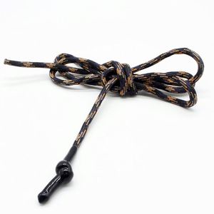 Multi Color Custom Polyester Hoodie Laces Drawcord Round <b>String</b> Drawcords With Silicone Dipped End Drawcord Tips - Product Image 3
