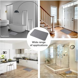 מודרני מותאם אישית דיאטומיט מחצלת אבן מקלחת מחצלת ייבוש מהיר אנטי-סקיד דיאטומיט - Product Image 6