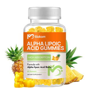 Suplemento de Ácido Alfa Lipoico (<span class=keywords><strong>ALA</strong></span>) Masticable de Alta Absorción, Gomitas con Biotina para la Salud Cerebral Antioxidante y el Apoyo Nervioso - Product Image 1