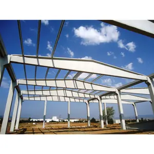 中国装配式定制预制钢学校教堂建造预制设计钢结构棚