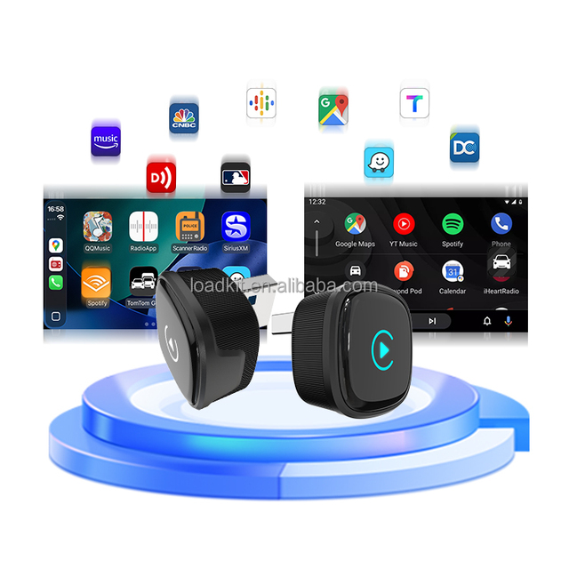 CarlinKit Mini Ultra4 Wireless CarPlay Android Auto Adapter Solution Car Play Box for Apple and Android Portable Universal