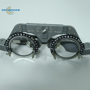 Montura de Gafas de Prueba SHTOPVIEW 54-70 mm, Distancia Pupilar Ajustable, Montura de Titanio, Equipo para el Cuidado de la Visión - Product Image 2