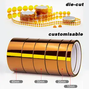 Polyimide Silicone Tape Polyimide Film Electrical PI Adhesive Tape For High Temperature Applications Adhesive Polyimide Tape