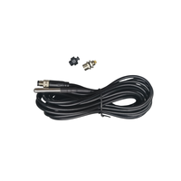 Probe Suhu Digital DS18B20 untuk Pengerasan Beton, Sensor Tahan Air IP68 Tahan Alkali dengan Bus 1-Wire & Konektor M8